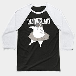 Dancing Cat Baseball T-Shirt